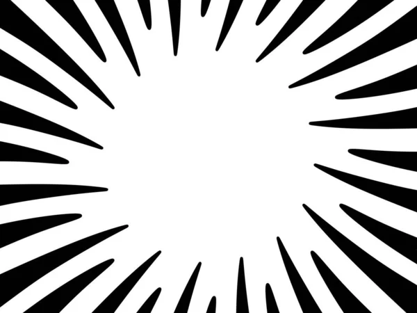 Abstrakter Geometrischer Hintergrund Mit Radialen Linien Illustration — Stockfoto