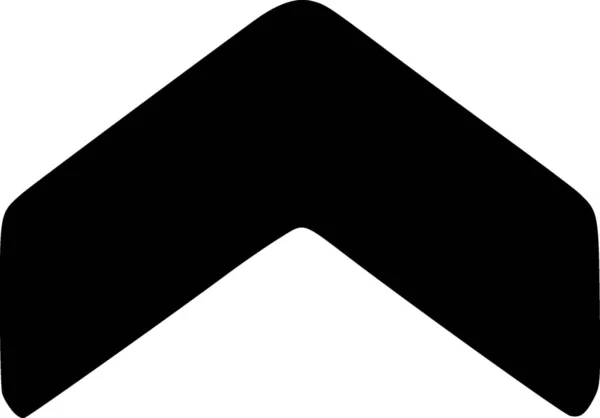 Górę Kierunku Arrow Ikona Dla Twojego Projektu — Zdjęcie stockowe