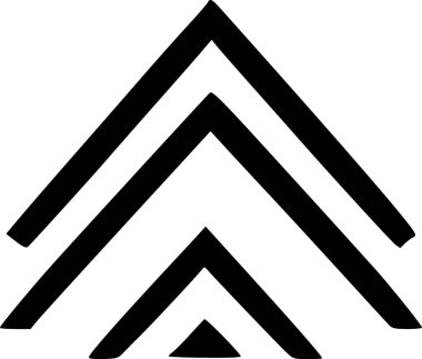 Kamp yapmak. Web simgesi basit illüstrasyon