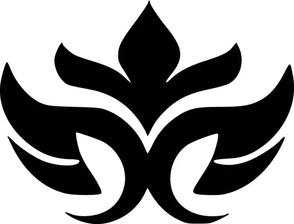 Schwarz Weiß Symbolform — Stockfoto