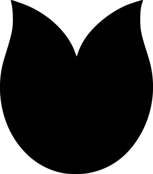 Black White Icon Shape — Foto Stock