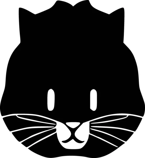 Katze Web Symbol Einfache Illustration — Stockfoto
