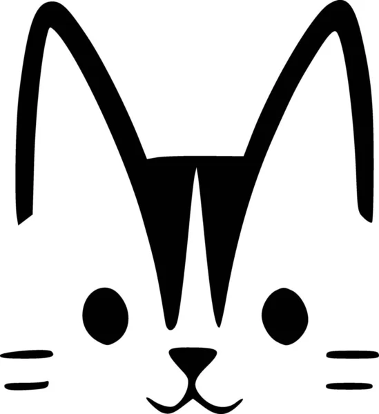 Kočka Webová Ikona Jednoduchá Ilustrace — Stock fotografie
