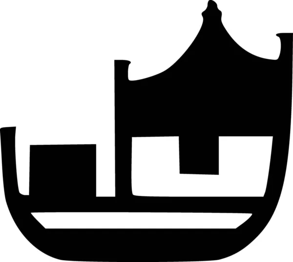 Корабль Иконка Сайта — стоковое фото