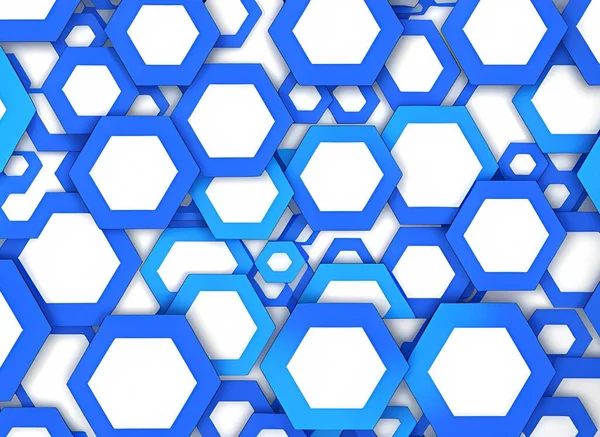 abstract background with hexagon pattern