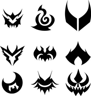 Web tasarımı için simge seti