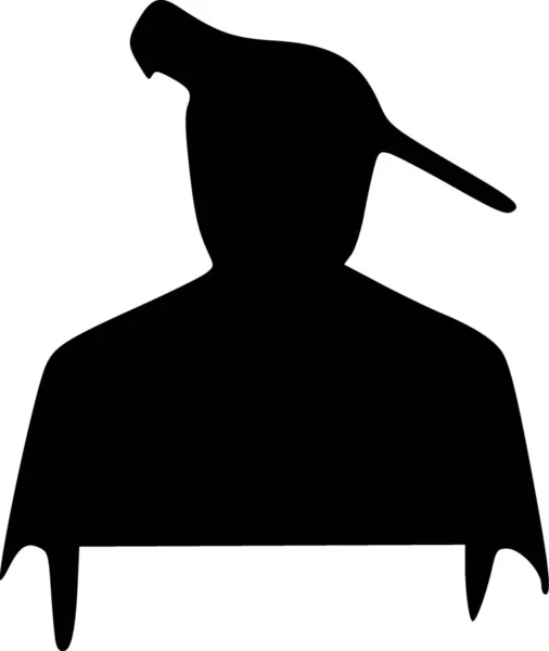 Illustration Woman Hat — Stock Photo, Image