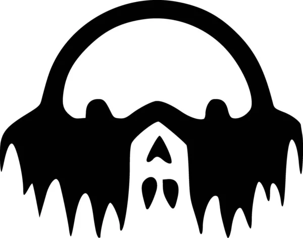Ícone Halloween Ilustração Simples Ícones Fantasma Para Web — Fotografia de Stock