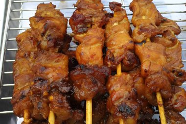 Izgarada ızgara chciken.