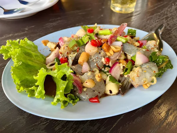 Salad Udang Restoran — Stok Foto