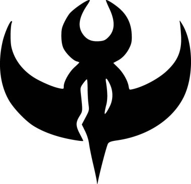 black and white of icon shape