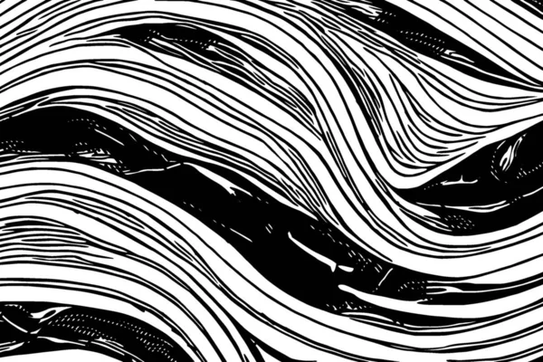 Abstract Background Hand Drawn Lines Illustration — 图库照片