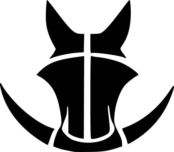 Pferd Web Symbol Einfache Illustration — Stockfoto