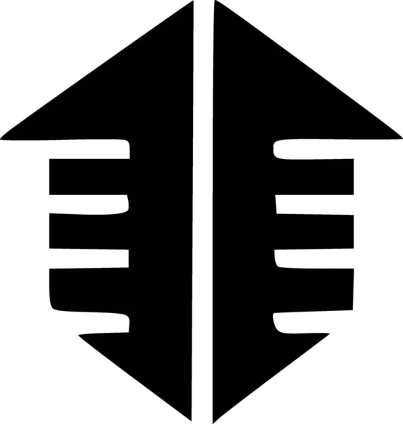 Ilustracja Ikony Rakiety — Zdjęcie stockowe