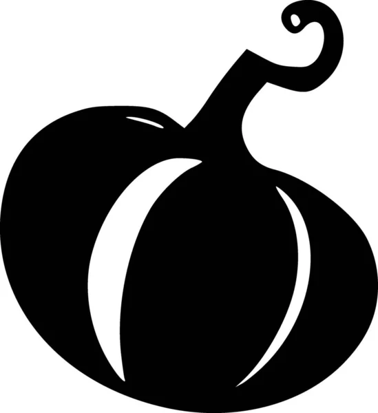Zucca Halloween Design Semplice — Foto Stock