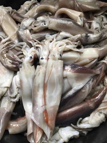 Seafood Segar Pasar — Stok Foto