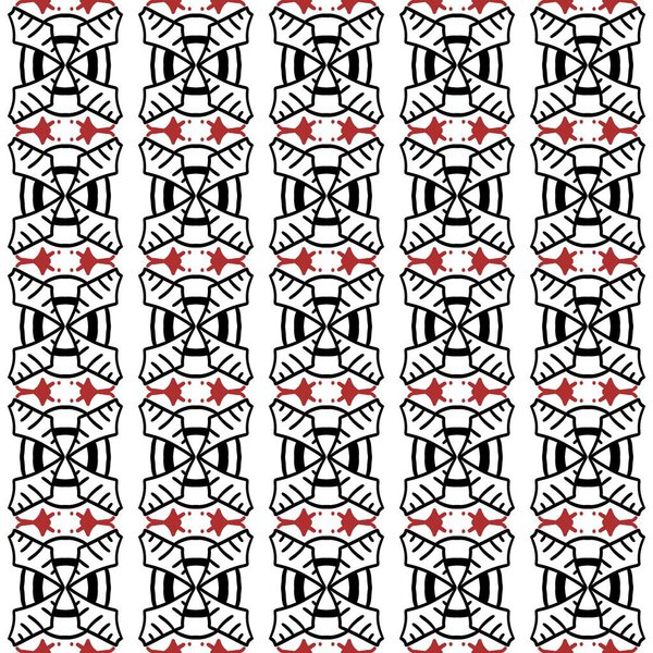seamless pattern with geometric shapes, illustration