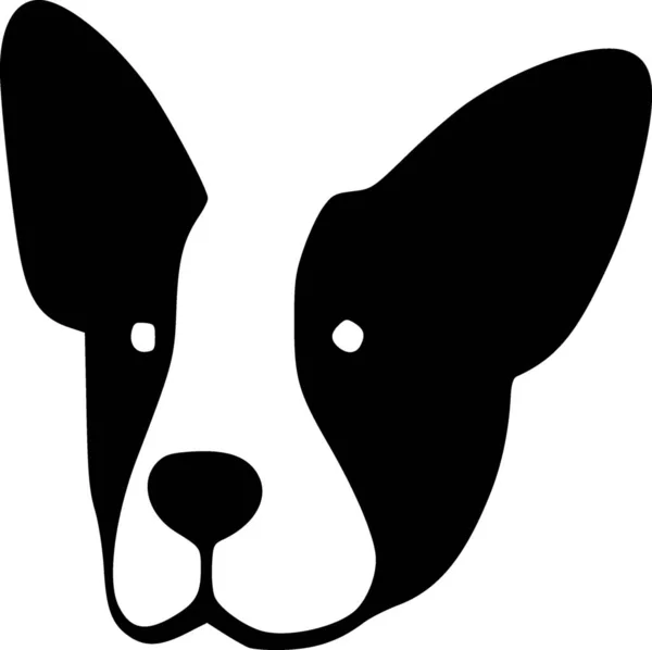 Pies Ikona Web Prosta Ilustracja — Zdjęcie stockowe