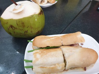 Lezzetli Asya yemeklerinin yakın görüntüsü