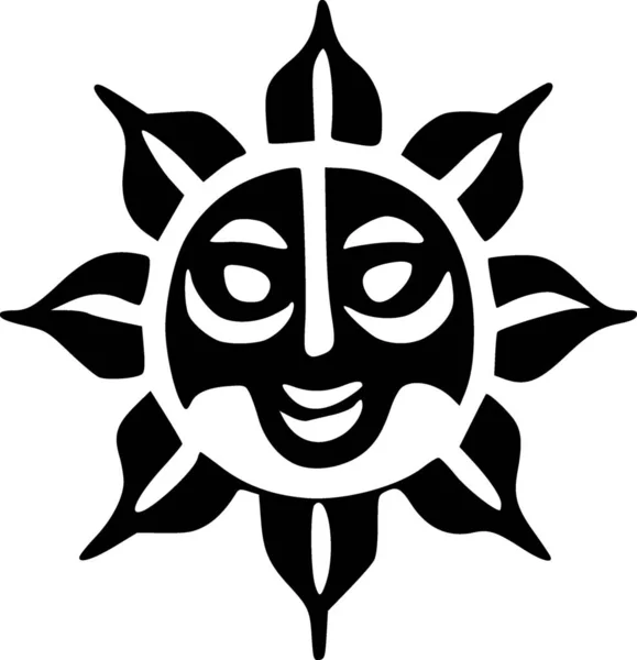 Słońce Ikona Web Prosta Ilustracja — Zdjęcie stockowe