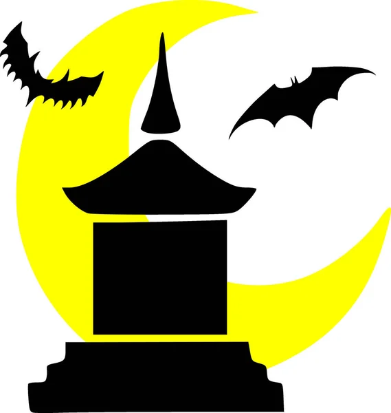 Halloween Ilustrace Ikona Prvek — Stock fotografie
