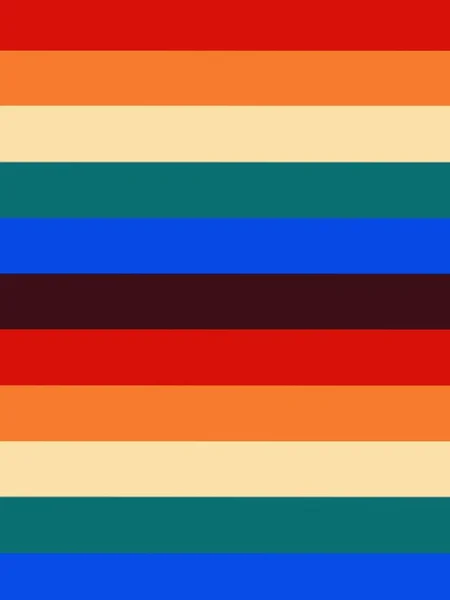 虹色の縞模様の背景 — ストック写真