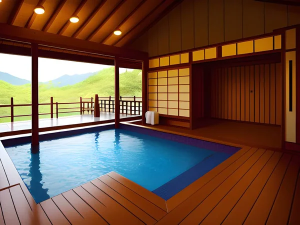 beautiful Japan onsen room