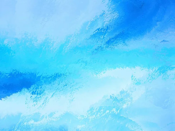 Aquarelle Bleue Texture Peinture Fond — Photo