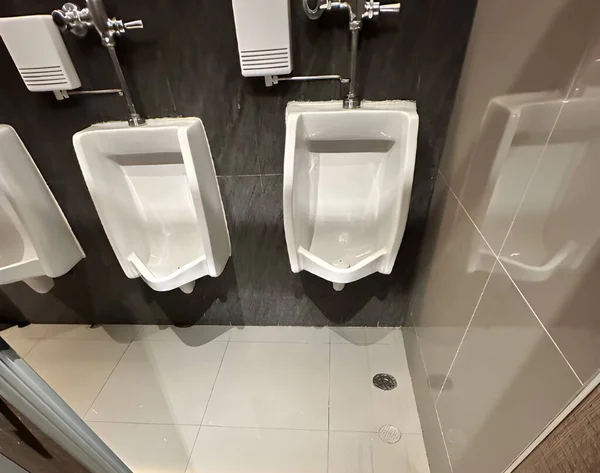 Intérieur Des Toilettes Lavabo Salle Bain Chambre Dans Toilettes Appartement — Photo