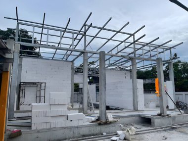 Tayland 'da inşaat sahası