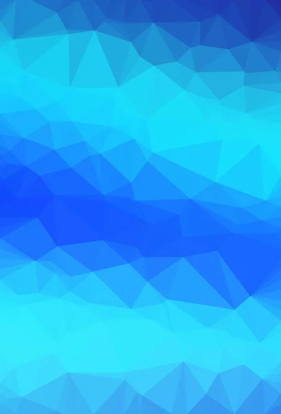 Μπλε Πολυγωνικό Ψηφιδωτό Φόντο Πρότυπα Δημιουργικού Σχεδιασμού — Φωτογραφία Αρχείου