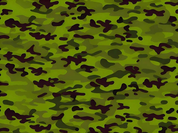 Color Camouflage Pattern Background Illustration — Stock Photo, Image