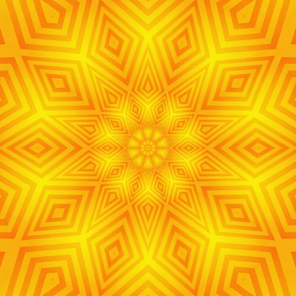 Abstract Geel Oranje Achtergrond Met Gouden Sterren — Stockfoto