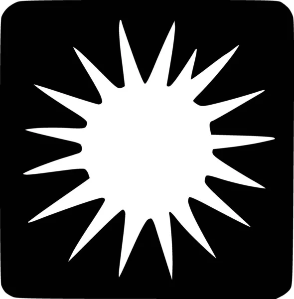 Radial Symbol Für Web Illustration — Stockfoto