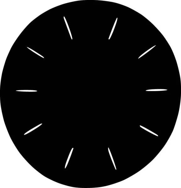 Bianco Nero Cerchio Geometrico Astratto Modello Sfondo — Foto Stock