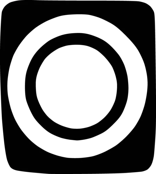 Illustration Cirkel Ikon — Stockfoto