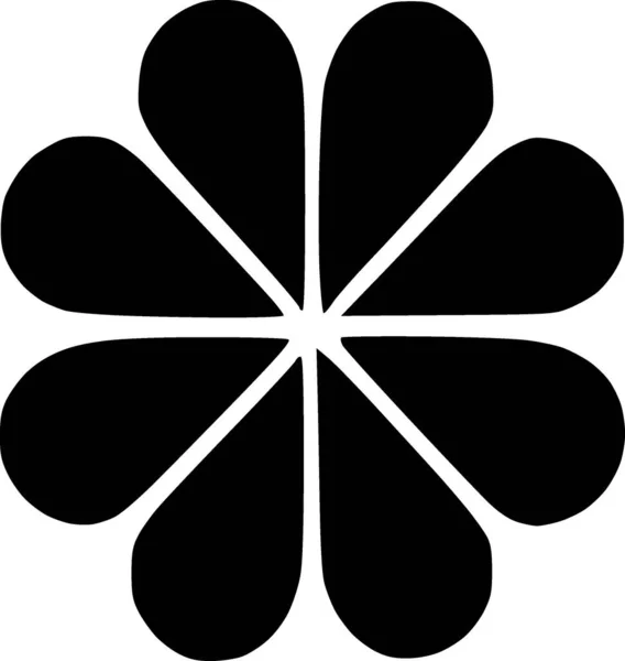 Цветок Иконка Сайта — стоковое фото