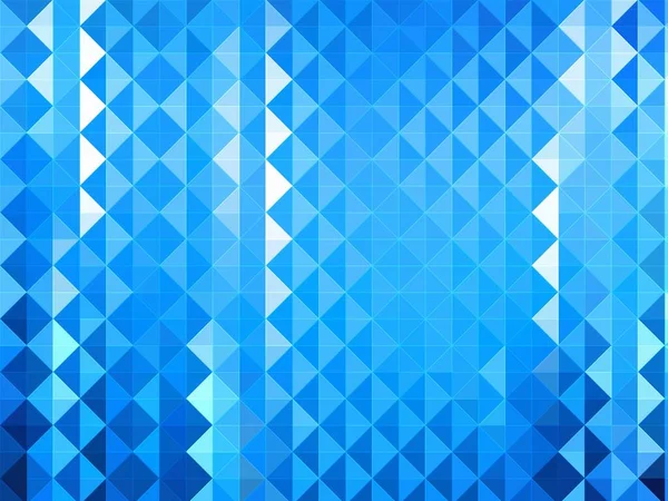 Fundo Abstrato Com Triângulos Azuis Ilustração — Fotografia de Stock