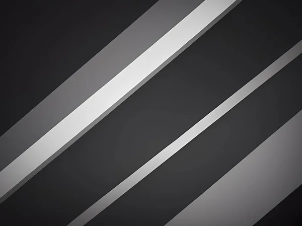 Black Abstract Background Stripes Light Shadow Rendering Illustration — Stock Photo, Image