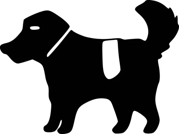 Bild Einer Hunde Ikone — Stockfoto
