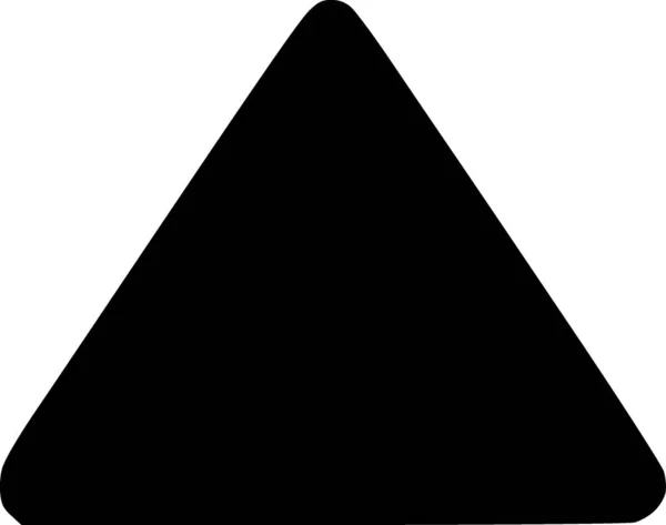 Preto Branco Forma Triangular — Fotografia de Stock