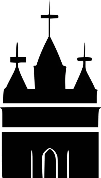 Kirche Web Symbol Einfache Illustration — Stockfoto