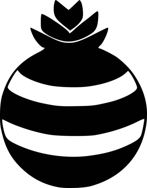 Pflanzkübel Vorhanden Web Symbol Einfache Illustration — Stockfoto
