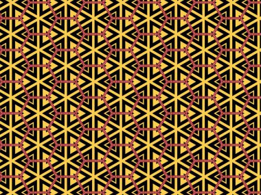 Sanat geometrik süsleme deseni. soyut arkaplan.