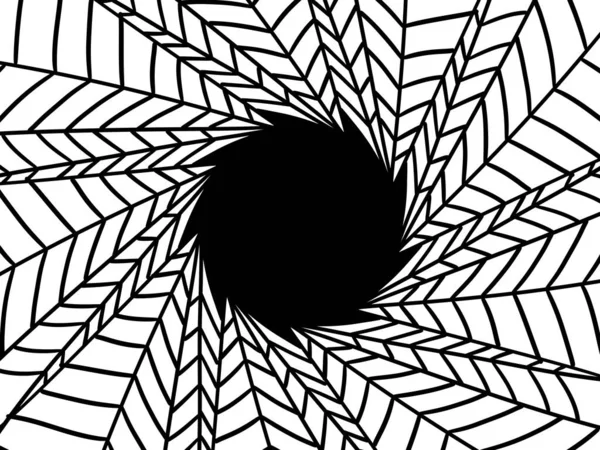 Абстрактний Геометричний Фон Радіальними Лініями Ілюстрація — стокове фото