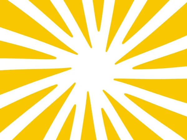 太陽のバーストと縞模様の太陽バーストの抽象的な背景 — ストック写真
