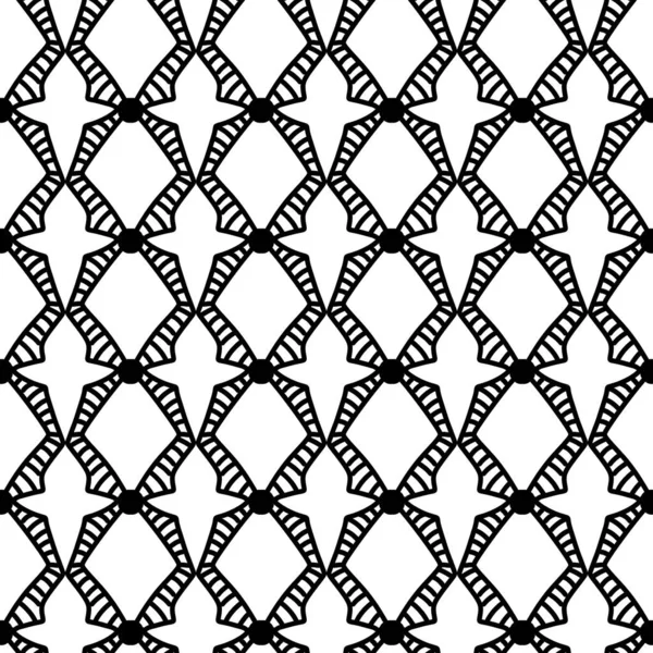 Patrón Sin Costura Con Formas Geométricas Ilustración — Foto de Stock