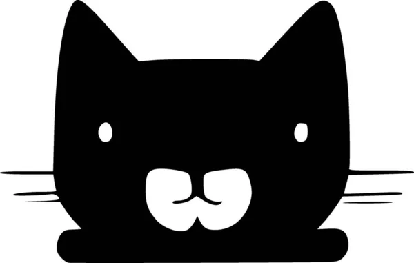 Kot Ikona Web Prosta Konstrukcja — Zdjęcie stockowe