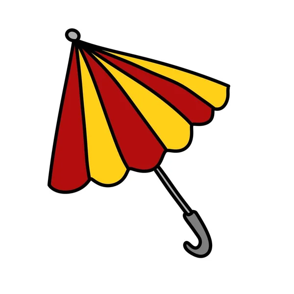 Esernyő Izolálva Ikon Amely Könnyen Módosíthatja Vagy Szerkesztheti — Stock Fotó