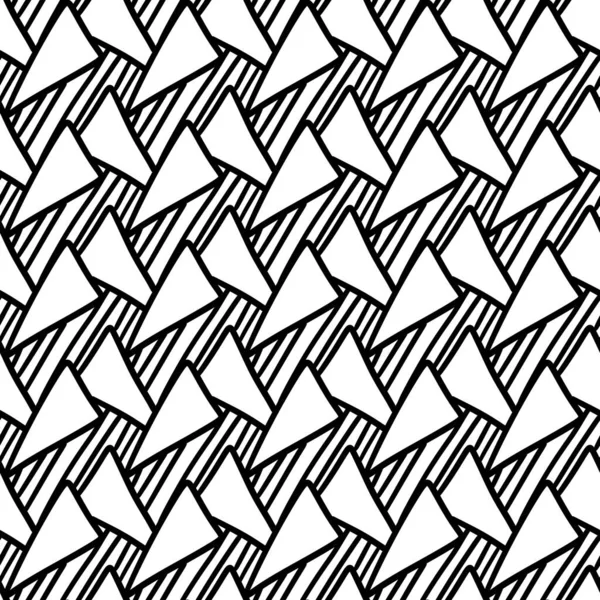 Patrón Sin Costuras Con Formas Geométricas Abstractas —  Fotos de Stock